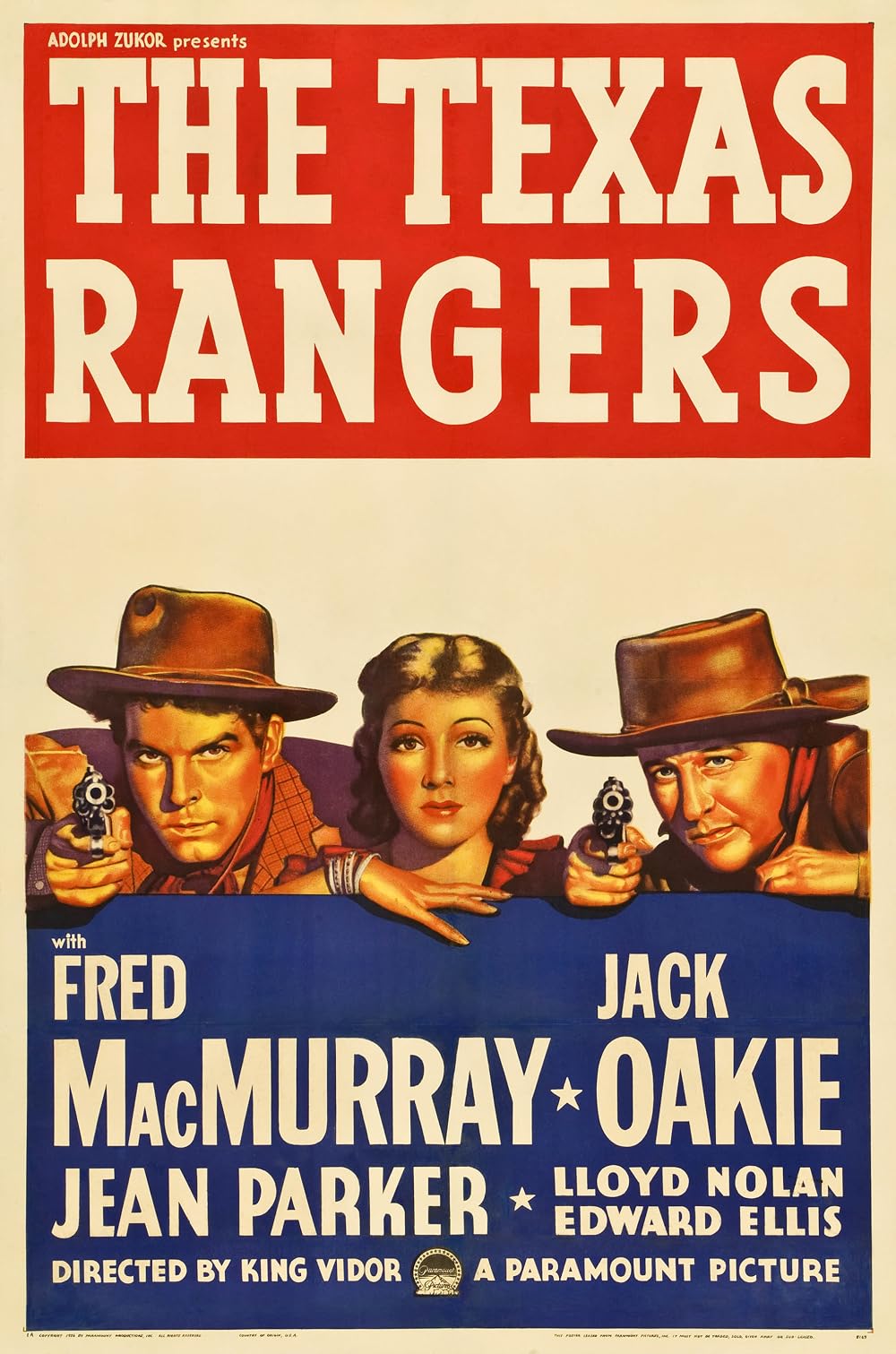 The Texas Rangers Poster